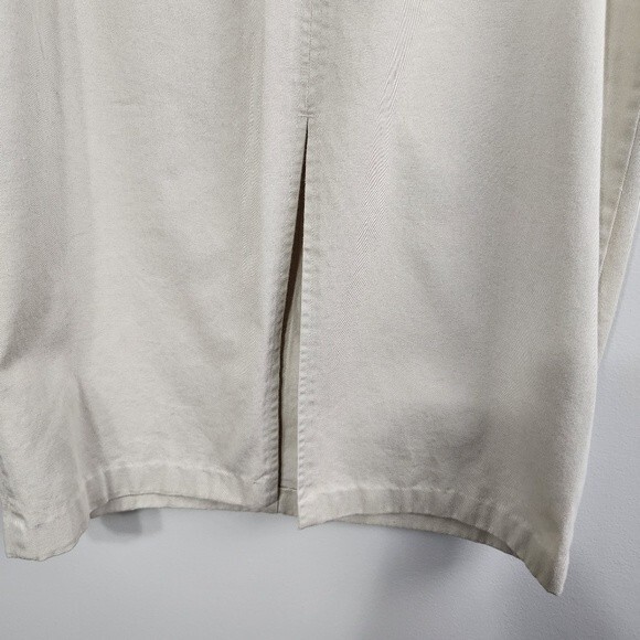 VTG Esprit Khaki Maxi Skirt  Y2K Size 8 classic - Picture 8 of 12